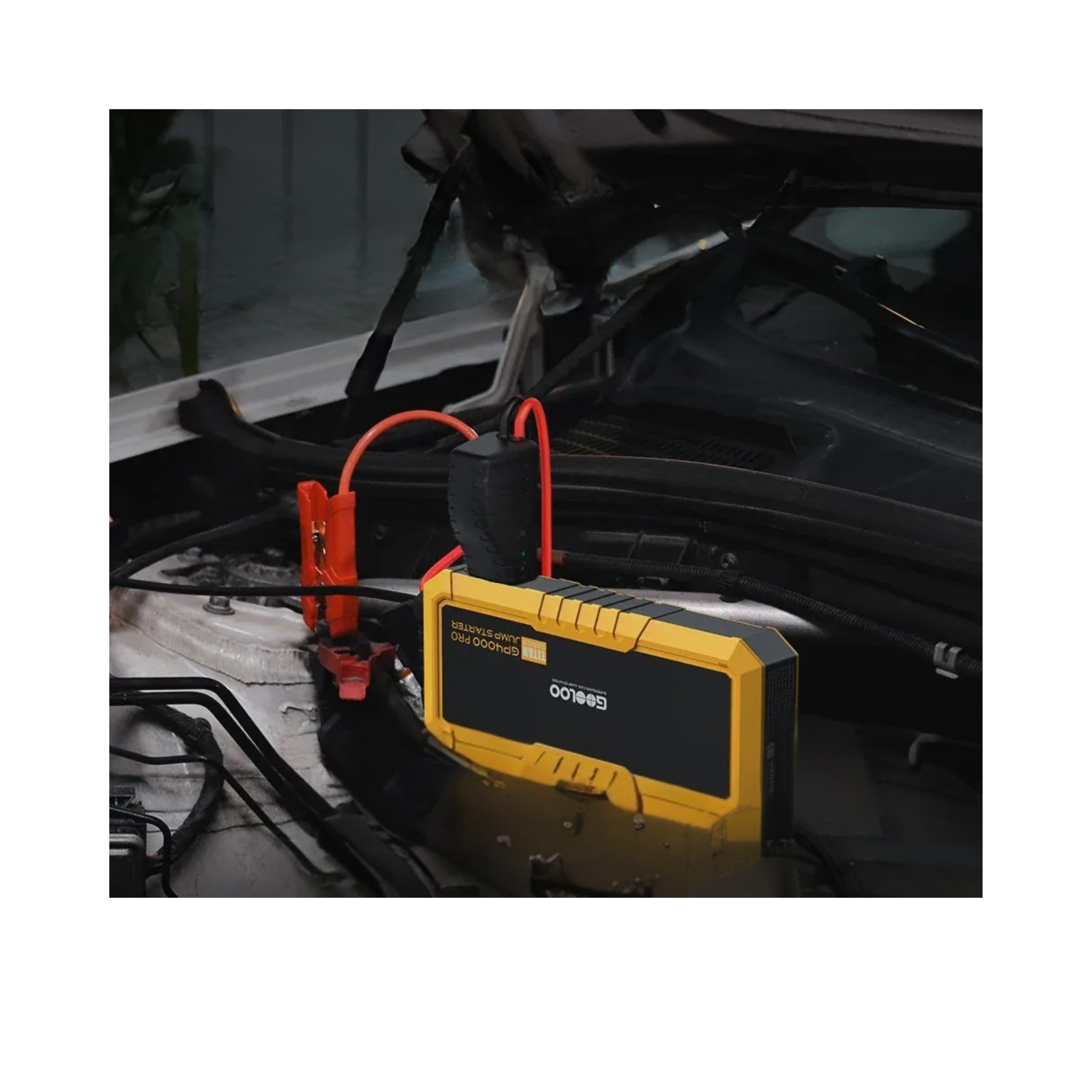 GOOLOO 4000A Start Power Bank 26800mAh Jump Starter Car Booster External Battery 12V Starting Device for Petrol Diesel Powerbank