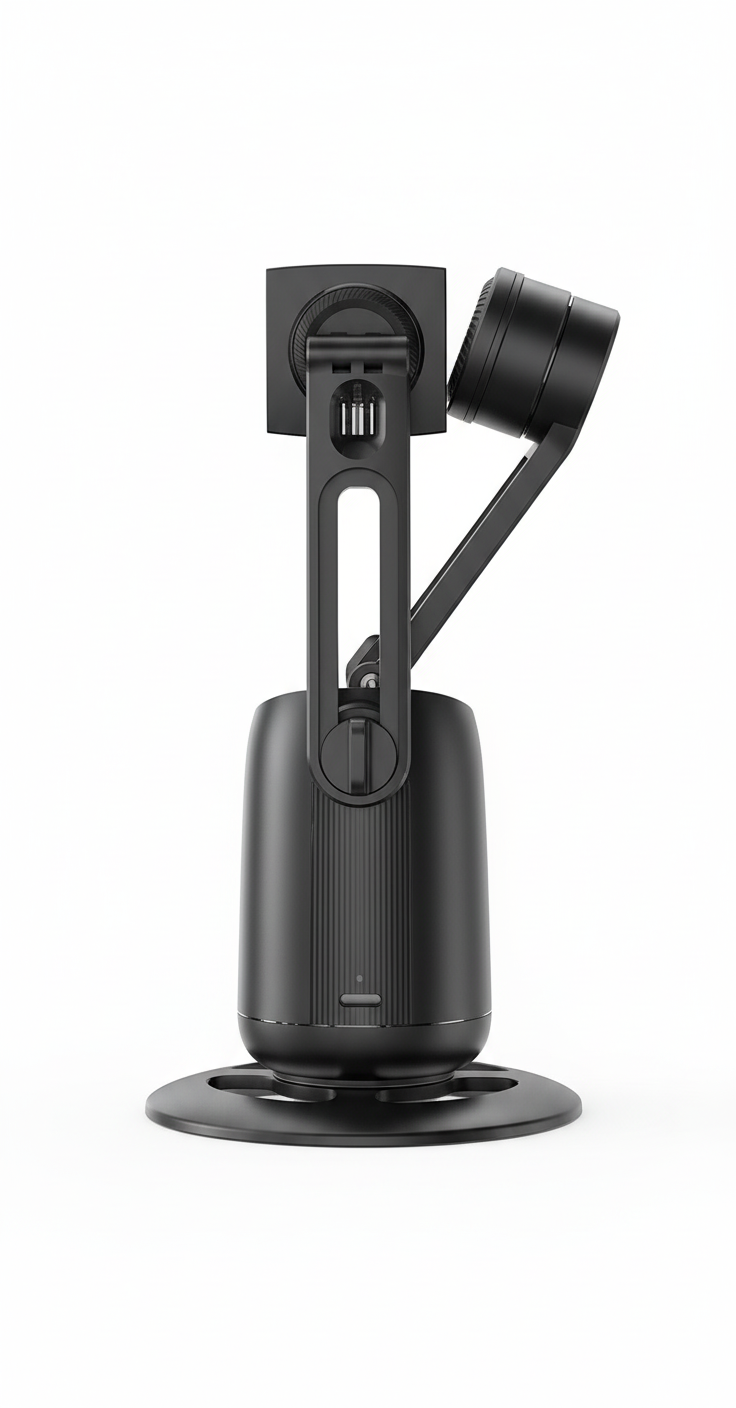 360° Face Tracking Gimbal Folded