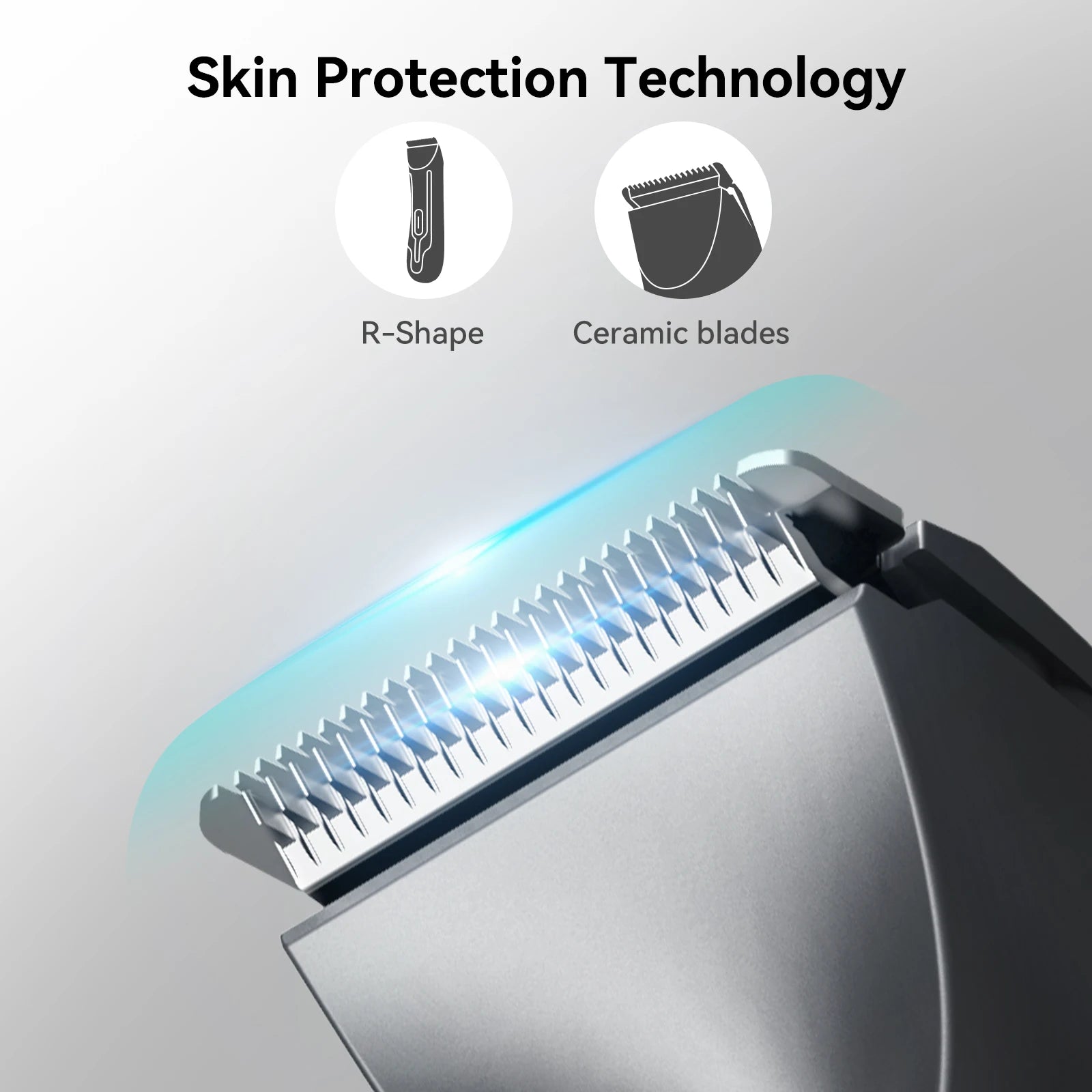 Kensen S10 Electric Body Hair Trimmer for Men & Women