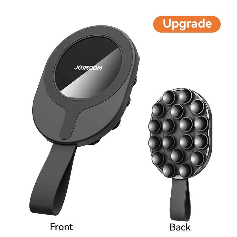 Joyroom Magnetic Suction Cup Phone Mount 18 Suction Cups 360° Rotatable Shower Mirror Kitchen Holder iPhone Android | Basketol