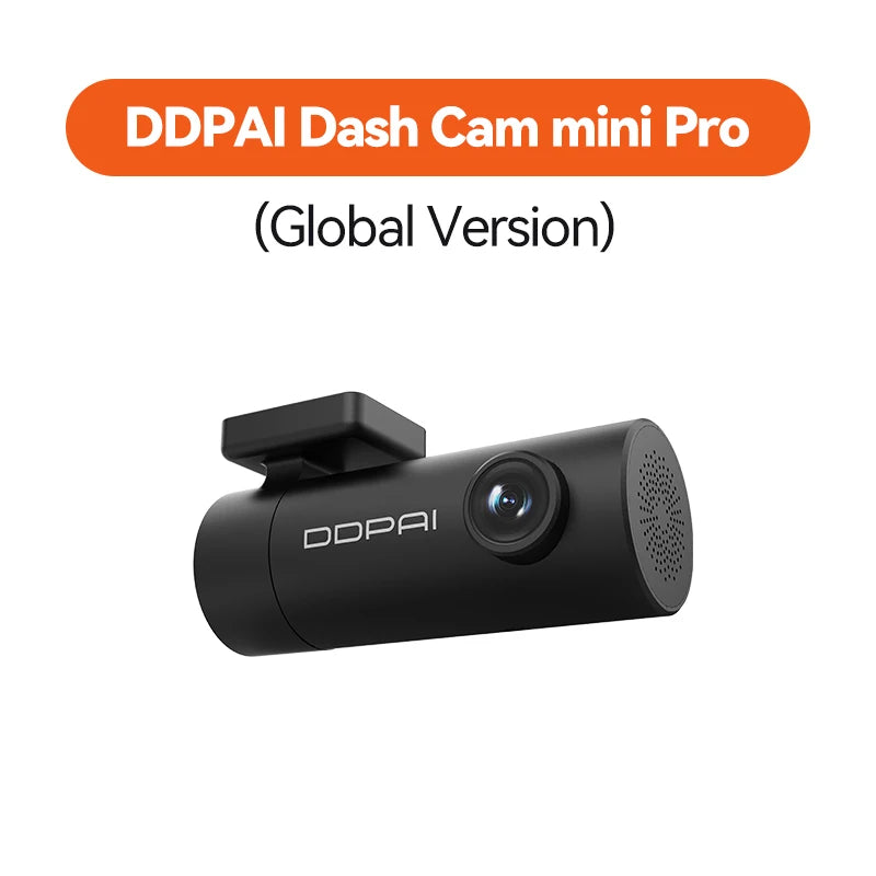 DDPAI Mini Pro WiFi Dash Cam - 1296P HD Night Vision