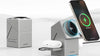 3-in-1 Wireless Charger with Auto-Rotating Magic Cube Dock