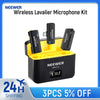 NEEWER KM24 Wireless Lavalier Microphone Kit for USB-C Devices
