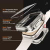 360° Full Coverage Tempered Glass Bumper Case for Apple Watch – Screen Protector + Frame (40mm–46mm)