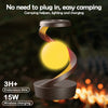 LED 360° Rotating Night Light With Wireless Charger