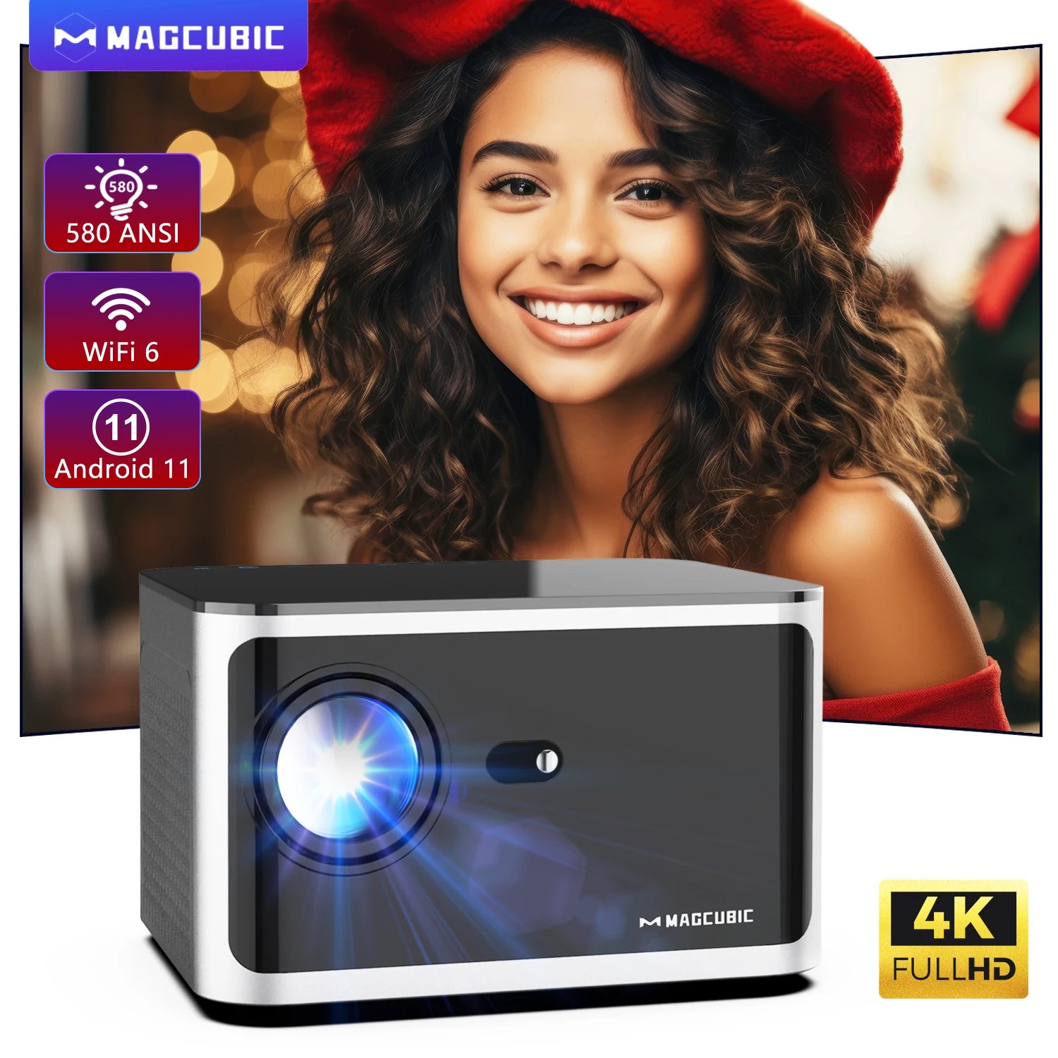 Magcubic HY350 Android 11 Projector