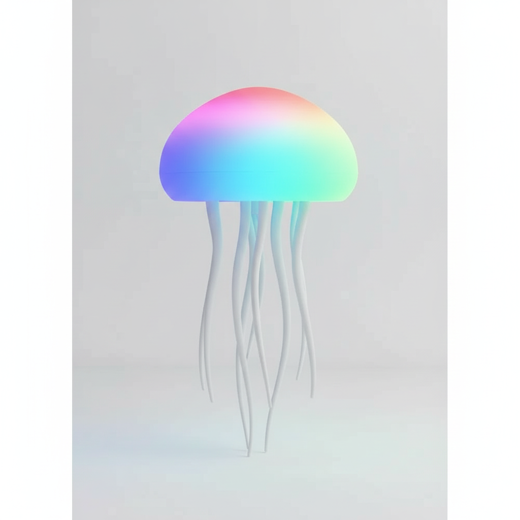 Dancing Jellyfish Night Light RGB Colors