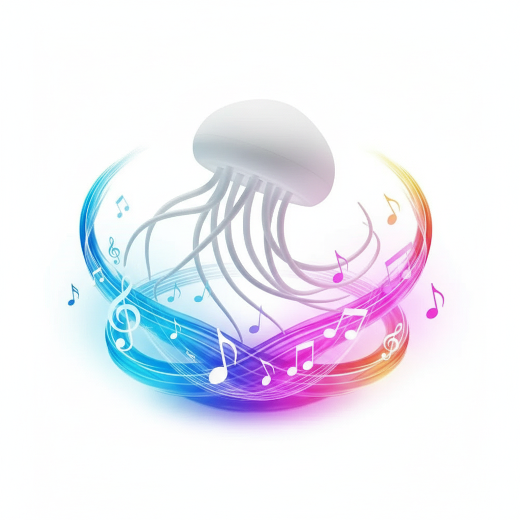 Dancing Jellyfish Night Light Sound Mode