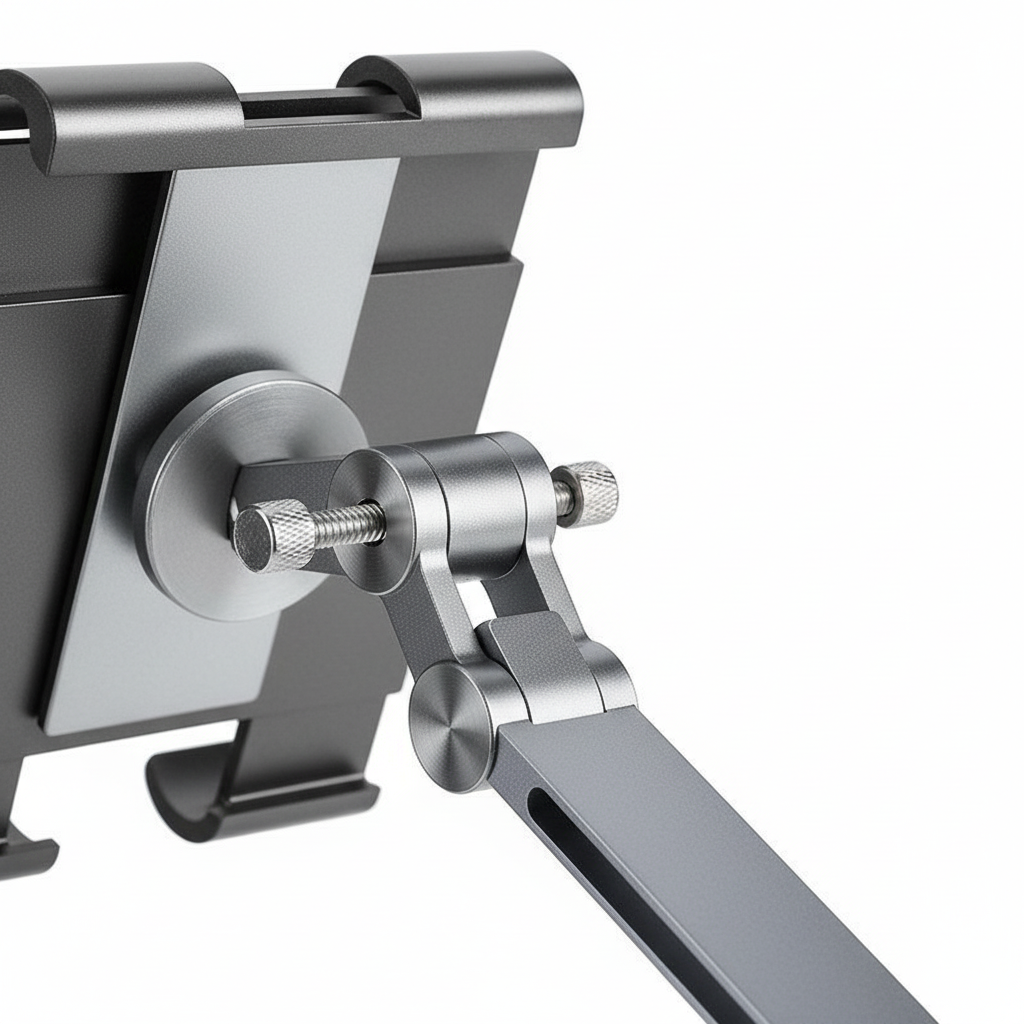 Desktop Computer Support Bracket Mechanism