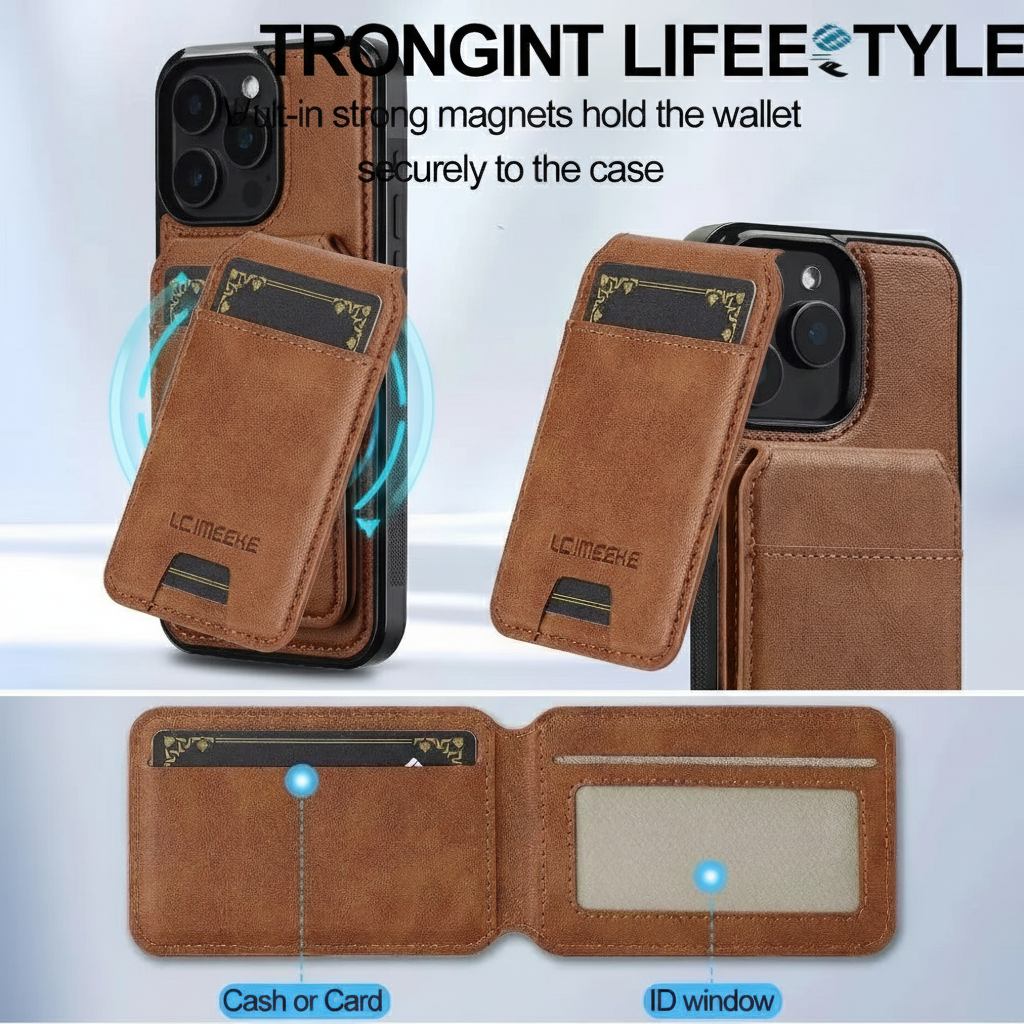Detachable MagSafe Wallet Case