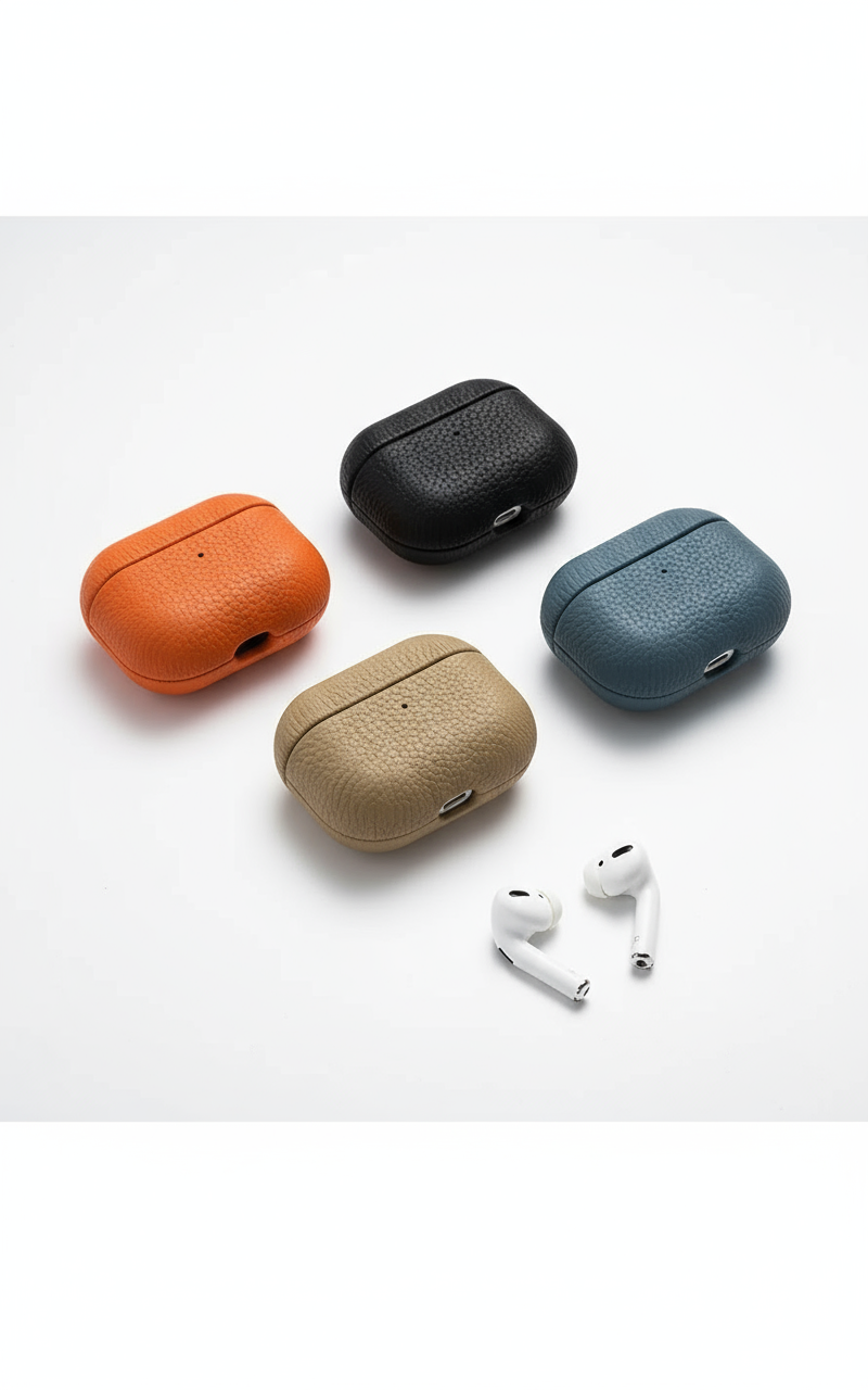 Genuine Leather AirPods Case