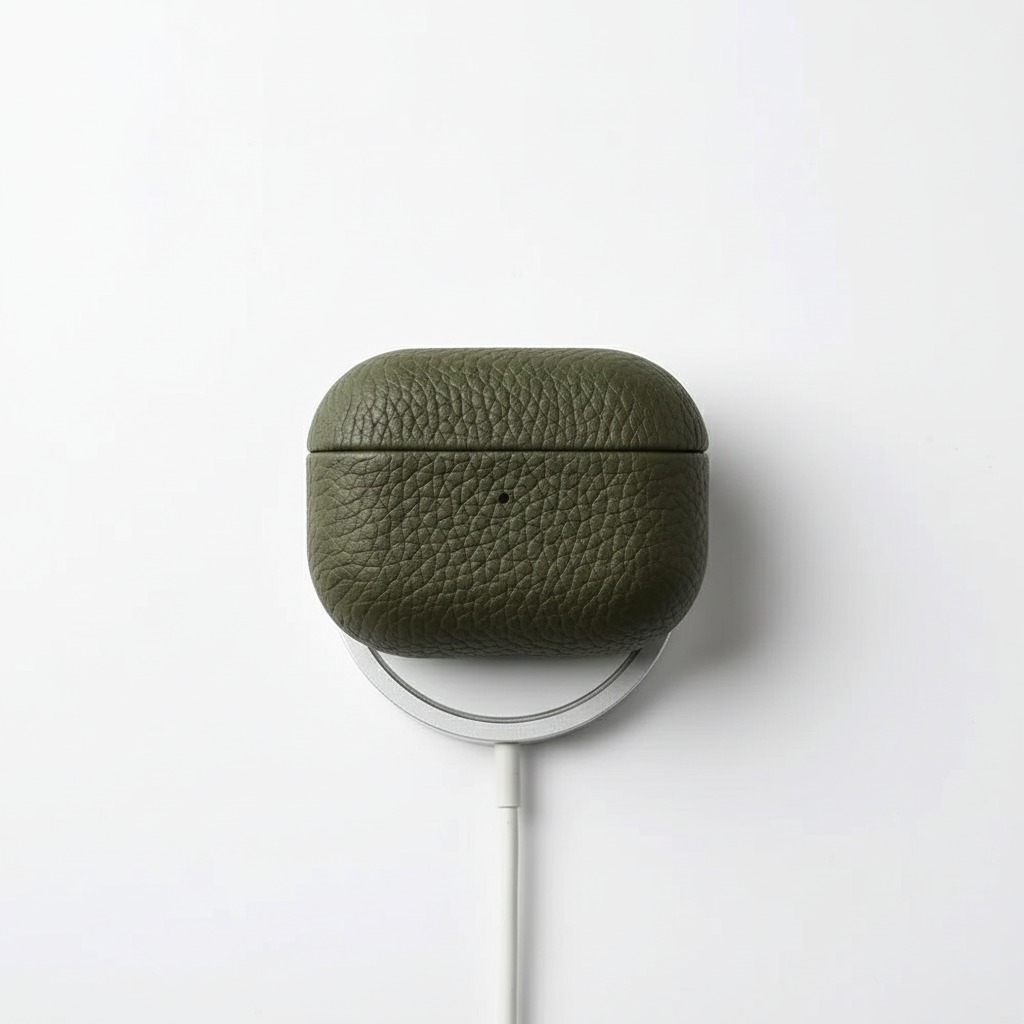 Genuine Leather AirPods Case