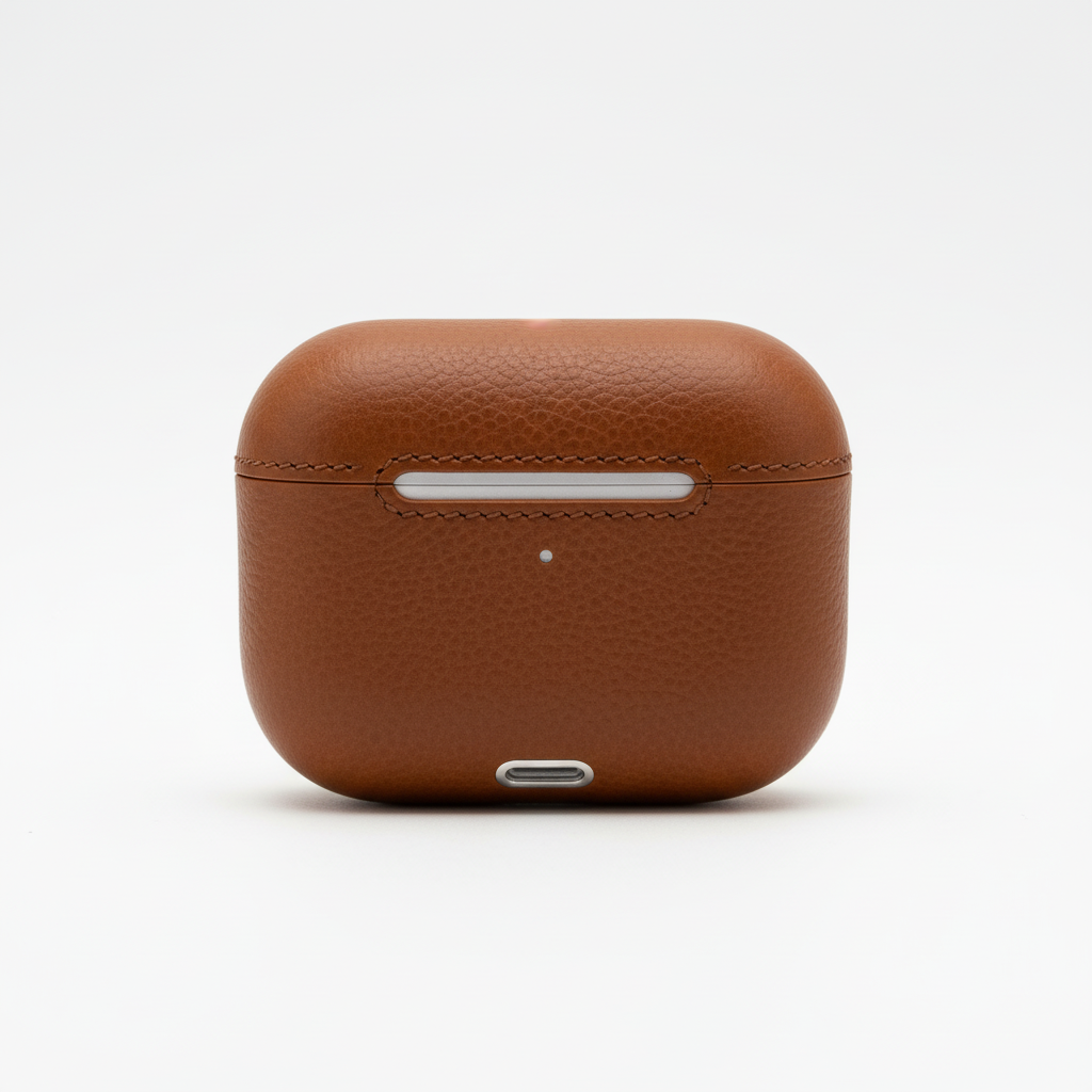 Genuine Leather AirPods Case