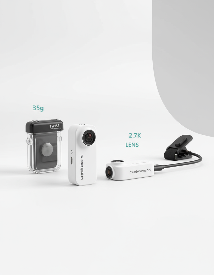 GUJIU Thumb Camera S70