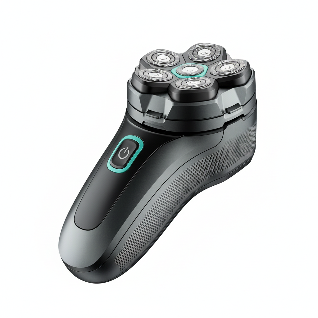 KENSEN Electric Head Shavers for Bald Men 6D Magnetic Razor Hair Trimmer USB Rechargeable LED Display Waterproof Beard Shavers