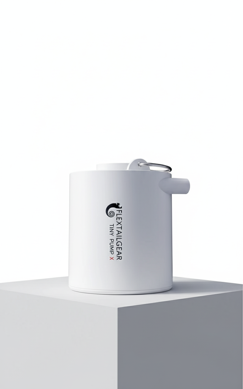 FLEXTAILGEAR TINY PUMP X - Portable Camping Air Pump