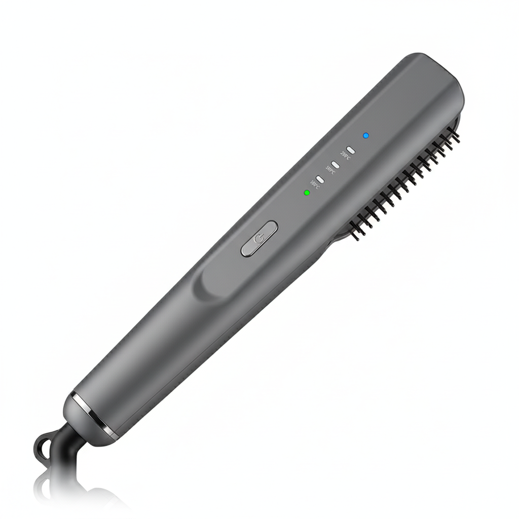 Kensen Wireless Hair Straightener Brush – Ionic Portable Styling Comb