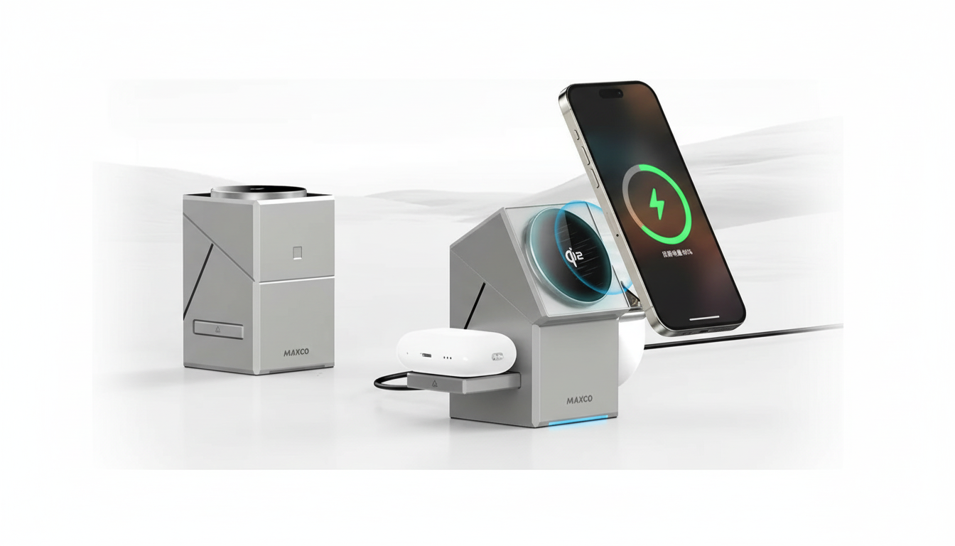 3-in-1 Charger Angle View