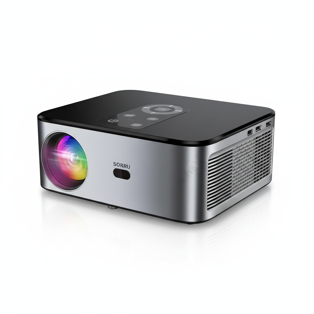 HORLAT T03 1100ANSI Lumens Android 4K LED Projector