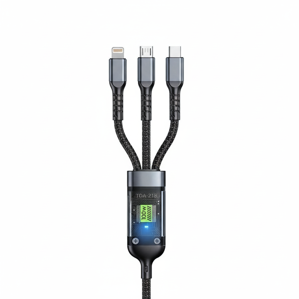 3-in-1 Cable Front View