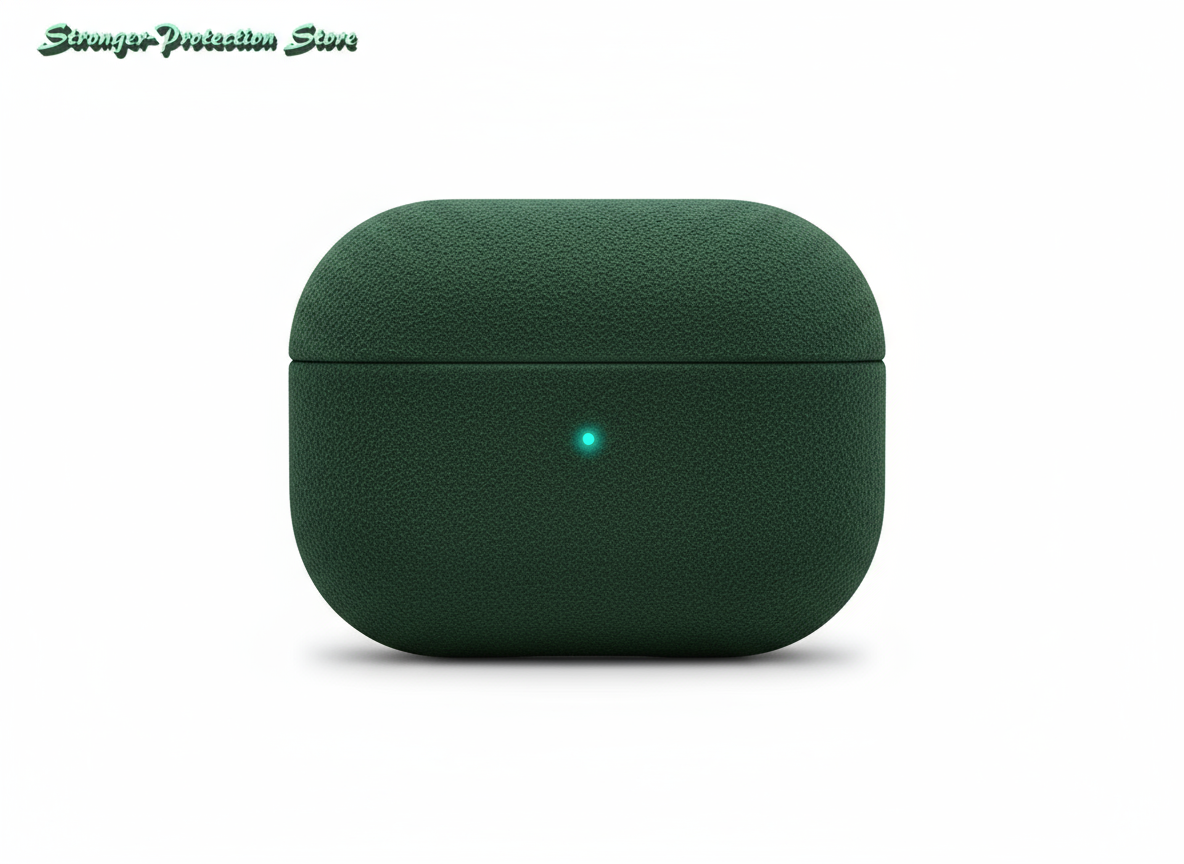 Italian Suede Leather AirPods Case