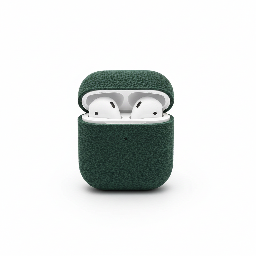 Italian Suede Leather AirPods Case