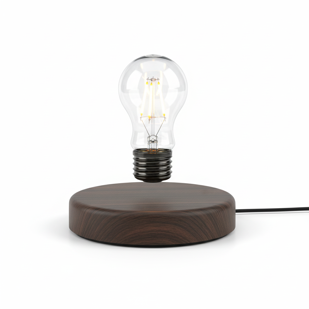 Levitating Bulb Lamp 9