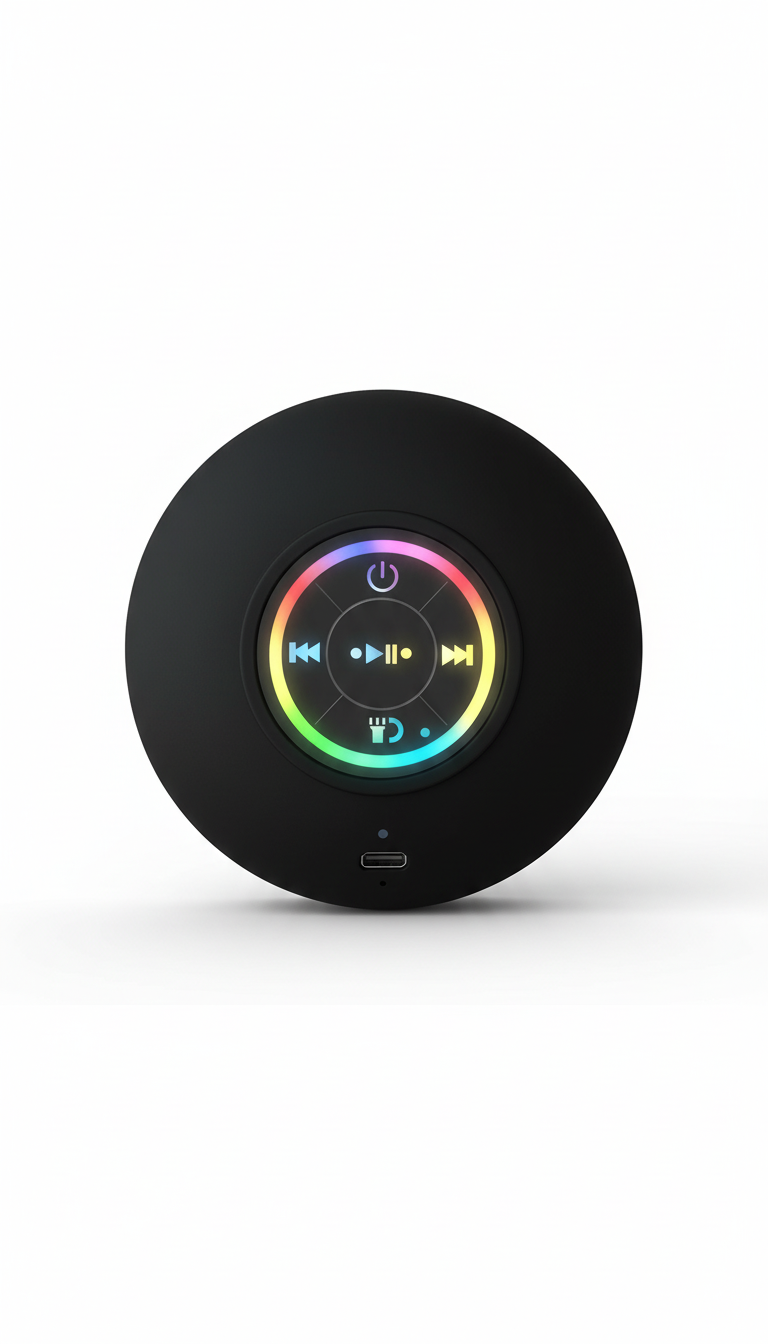 Portable Waterproof Speaker Controls